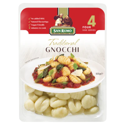 San Remo Traditional Gnocchi 500g