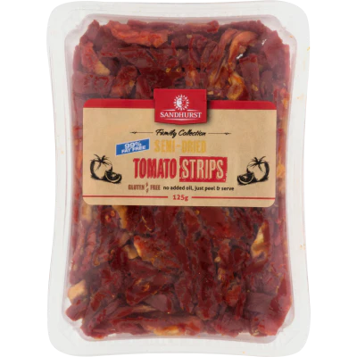 Sandhurst Semi-Dried Tomato Strips 125g