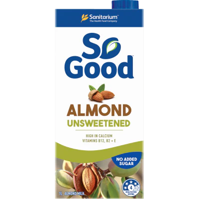 Sanitarium So Good Unsweetened Almond Milk 1l
