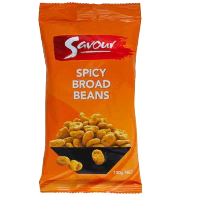 Savour Spicy Broad Beans 100g