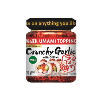 SB Crunchy Garlic With Chilli Oil Umani Topping 110g