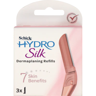 Schick Hydro Silk Dermaplaning Refills 3pk