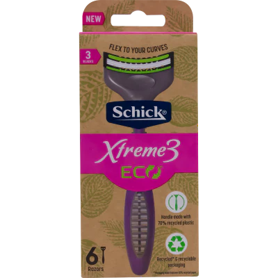 Schick Xtreme3 Eco Razors 6pk