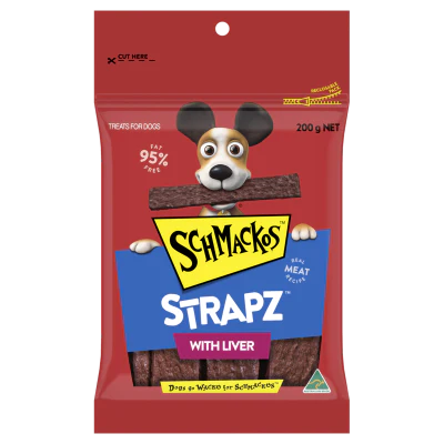 Schmackos Liver Strapz 200g