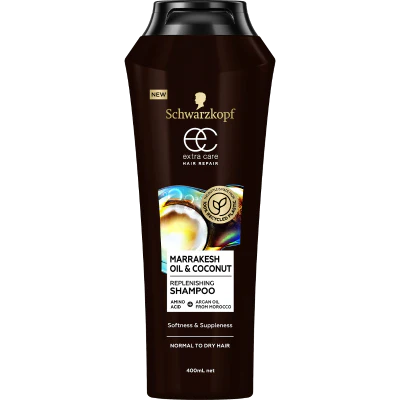 Schwarzkopf Extra Care Marrakesh Oil & Coconut Replenishing Shampoo 400ml
