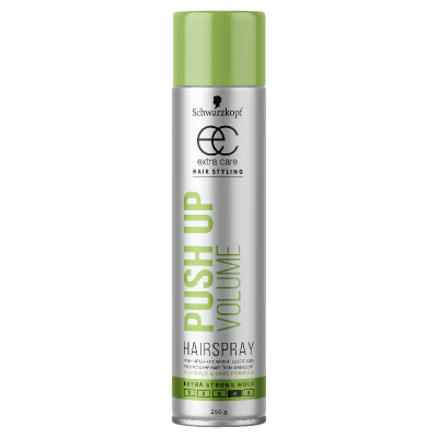 Schwarzkopf Extra Care Push Up Volume Hairspray 250g