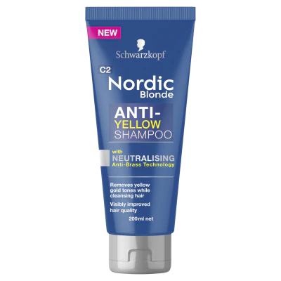 Schwarzkopf Nordic Blonde Anti-yellow Shampoo Blonding 200ml