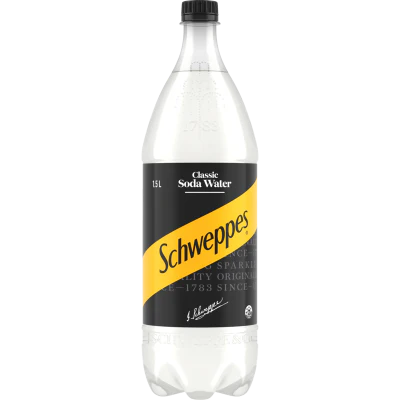 Schweppes Classic Soda Water 1.5l