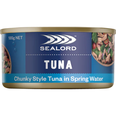 Sealord Chunky Style Tuna In Spring Water 185g