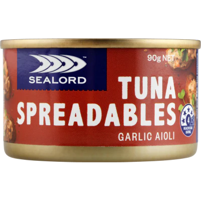 Sealord Garlic Aioli Tuna Spreadables 90g