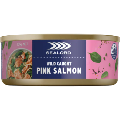 Sealord Wild Caught Pink Salmon 105g