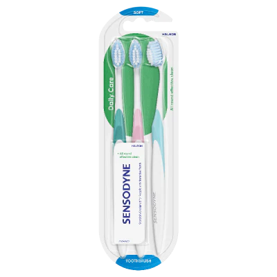 Sensodyne Total Care Sensitive Soft Toothbrush 3pk