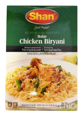 Shan Biryani Recipe & Seasoning Mix 60g