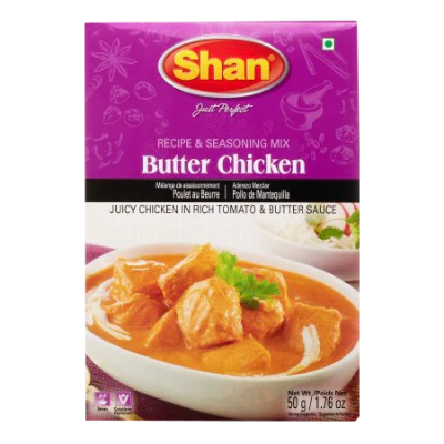 Shan Butter Chicken Recipe & Seasoning Mix 50g