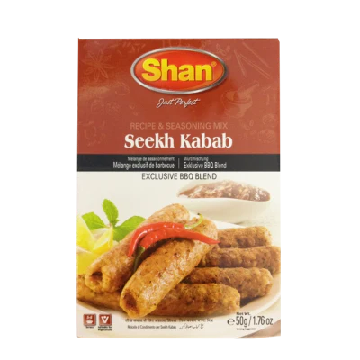 Shan Seekh Kabab Seasoning Mix 50g