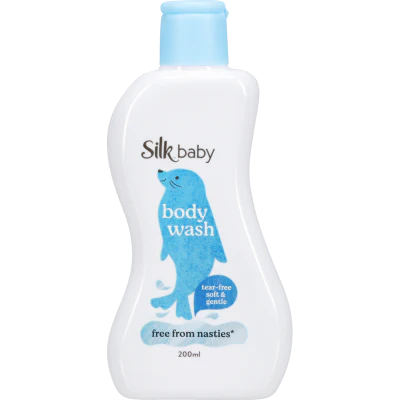 Silk Baby Body Wash 200ml