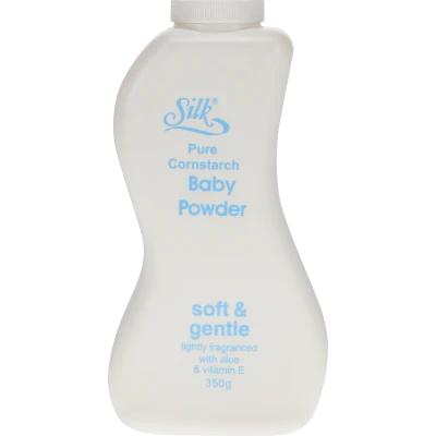 Silk Pure Cornstarch Baby Powder 350g