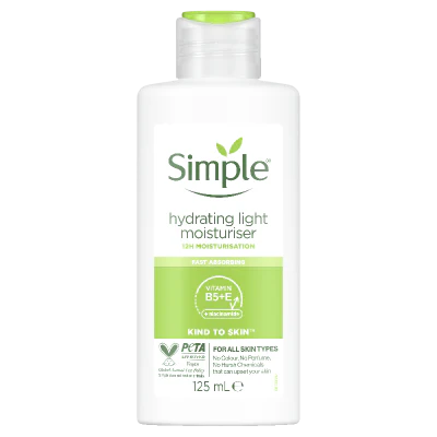 Simple Kind To Skin Hydrating Light Moistursier 125ml