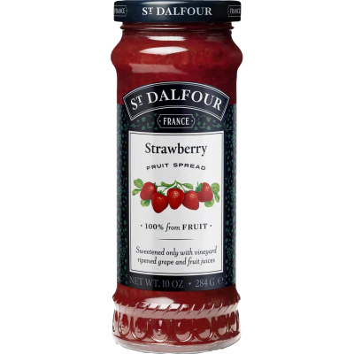 St. Dalfour Strawberry Fruit Spread 284g