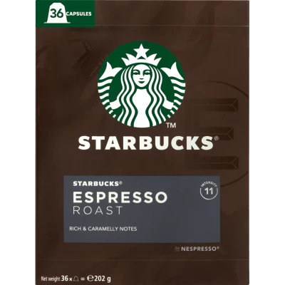 Starbucks Espresso Roast Coffee Capsules 36pk