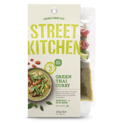 Street Kitchen Green Thai Curry Asian Curry Kit 285g