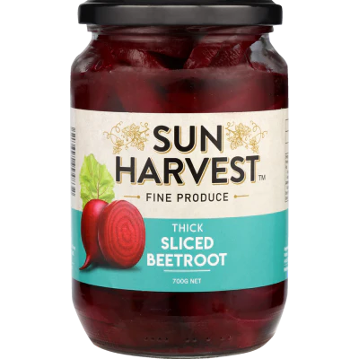 Sun Harvest Thick Sliced Beetroot 700g