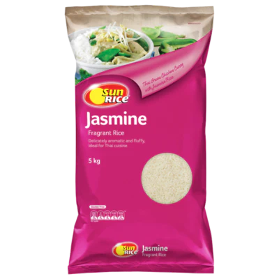 SunRice Jasmine Fragrant Rice 5kg