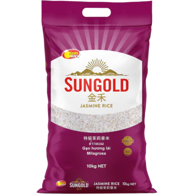 SunRice Sungold Jasmine Rice 10kg