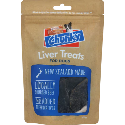 Superior Chunky Liver Treats For Dogs 100g