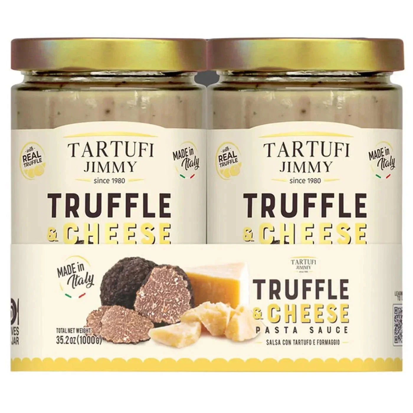 Tartufi Jimmy Truffle & Cheese Sauce 2 x 500g
