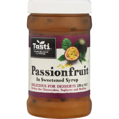 Tasti Passionfruit In Sweetened Syrup 230g