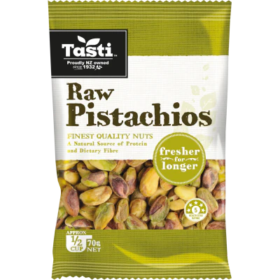 Tasti Raw Pistachios 70g