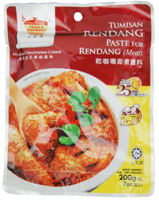 Tean's Gourmet Paste for Rendang Curry 200g