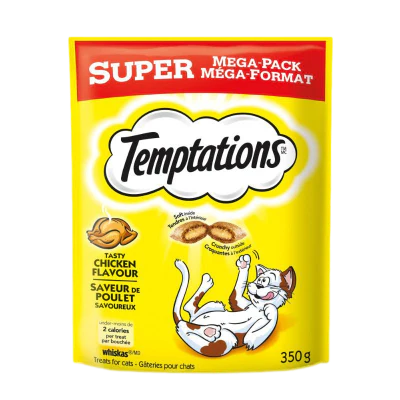 Temptations Tasty Chicken Flavour Treats For Cats 350g