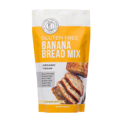 The Gluten Free Food Co Banana Bread Mix 400g