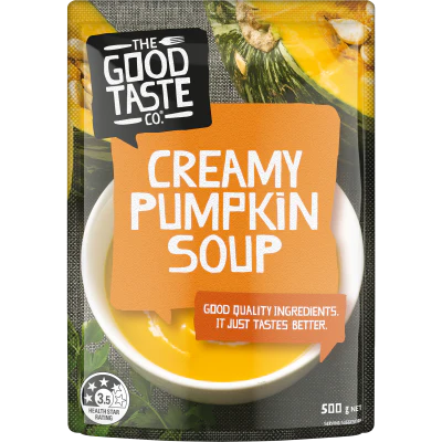 The Good Taste Co. Creamy Pumpkin Soup 500g