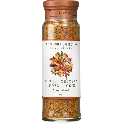 The Gourmet Collection Kickin' Chicken Finger Lickin' Spice Blend 190g
