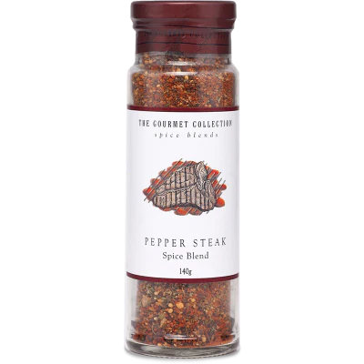 The Gourmet Collection Pepper Steak Spice Blend 140g