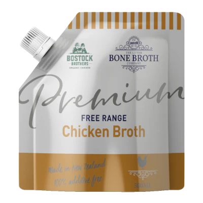 The Little Bone Broth Company Free Range Chicken Broth 500ml