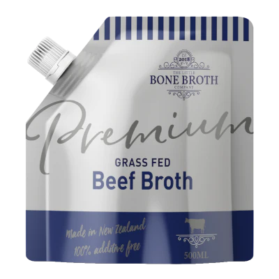 The Little Bone Broth Company Grass Fed Beef Broth 500ml