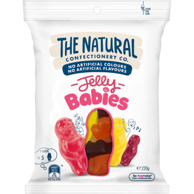 The Natural Confectionery Co. Jelly Babies 220g