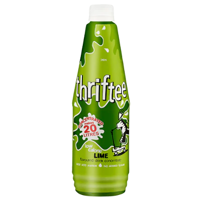 Thriftee Low Calorie Jamaican Lime Flavoured Drink Concentrate 540ml