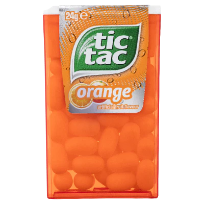 Tic Tac Orange Flavour Mints 24g