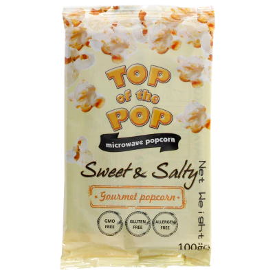 Top Of The Pop Sweet & Salty Popcorn 100g