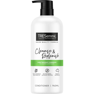 Tresemme Cleanse & Replenish Conditioner 940ml