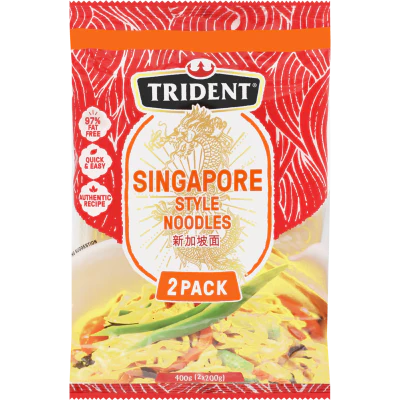 Trident Singapore Style Noodles 2pk