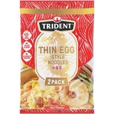 Trident Thin Egg Style Noodles 2pk