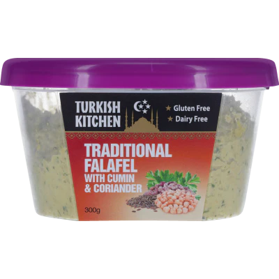 Turkish Kitchen Traditional Falafel With Cumin & Coriander 300g