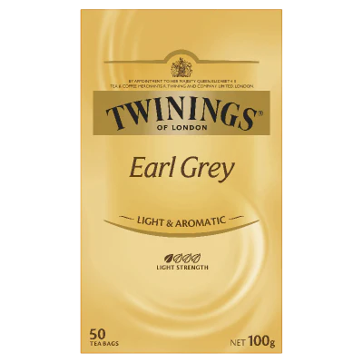 Twinings Earl Grey Tea Bags 50pk