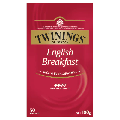 Twinings English Breakfast Tea Bags 50pk